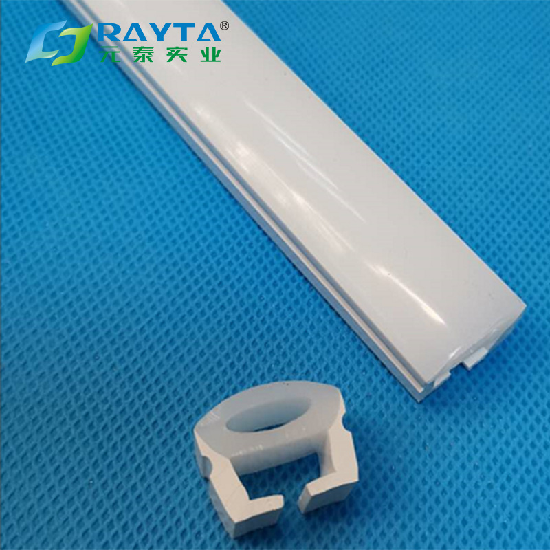 10宽2016弧面双色LED霓虹硅胶套管套 10MM灯条硅胶管正出光