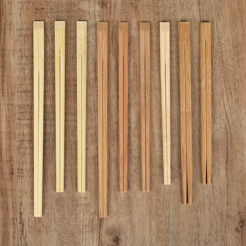 无节双生21cm 24cm 白色带节双生筷子20cm 一次性连体筷子批发