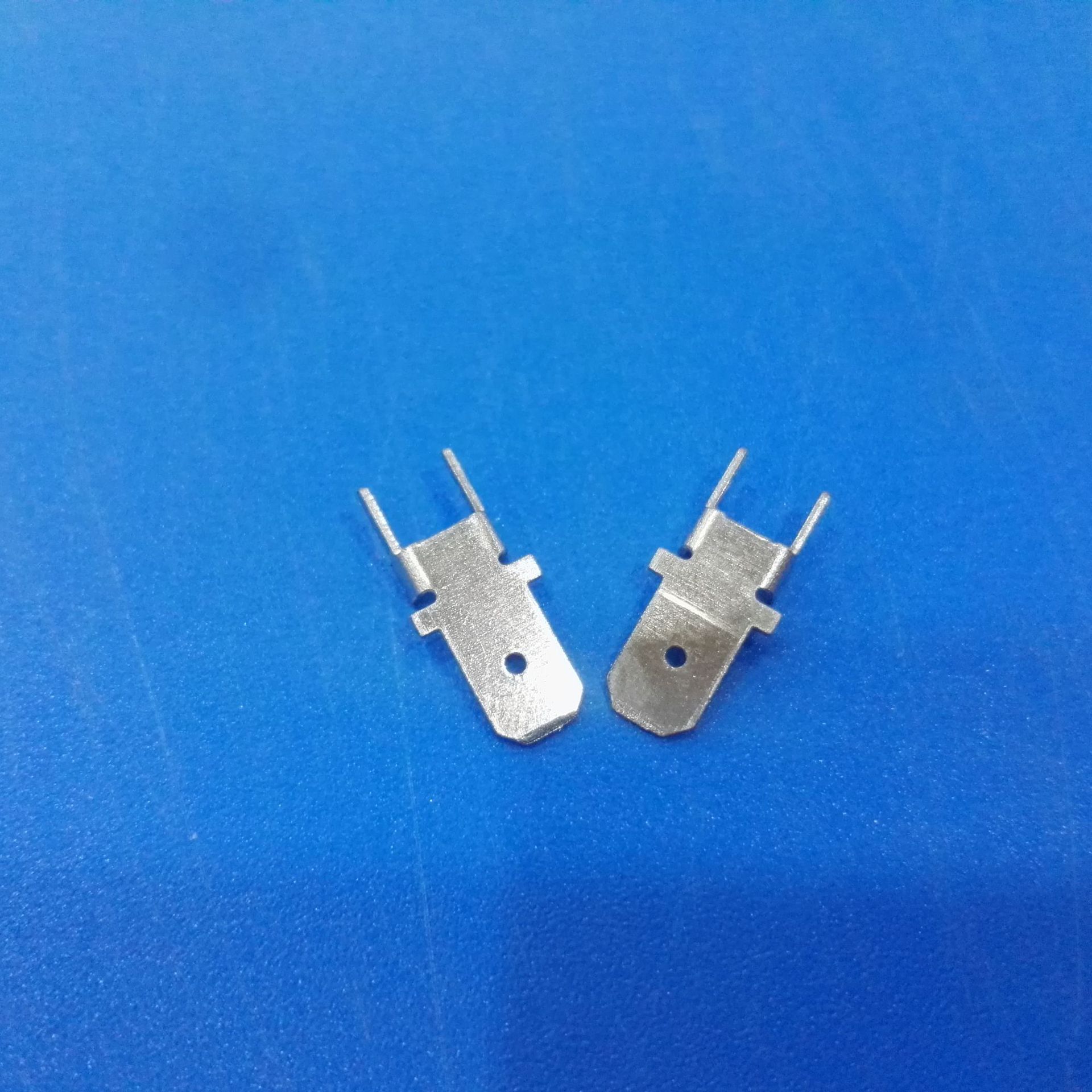 DJ615-4.8 4.8插片  4.8定位插片H型 0.5厚焊板端子-0.8PCB端子