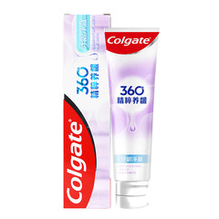 120g高露潔360備長炭深潔牙膏潔白清新去口臭冬青薄荷、清爽薄荷