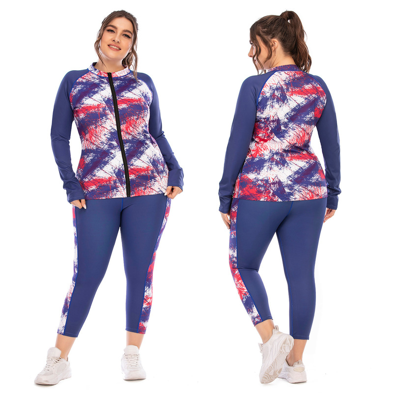 European and American Fitness Clothing Plus Size Tight Yoga Clothing Aoshili 12049 Jacket (if You Need Customization, Please Contact Customer Service)