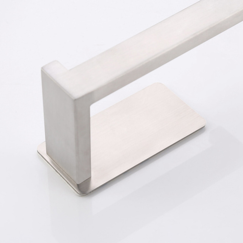 Transfronterizo 304 rollo de acero inoxidable titular de papel titular de tejido libre de perforación montado en la pared titular de papel higiénico cuarto de baño rollo de papel titular