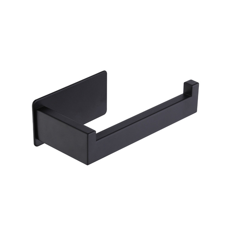 Transfronterizo 304 rollo de acero inoxidable titular de papel titular de tejido libre de perforación montado en la pared titular de papel higiénico cuarto de baño rollo de papel titular