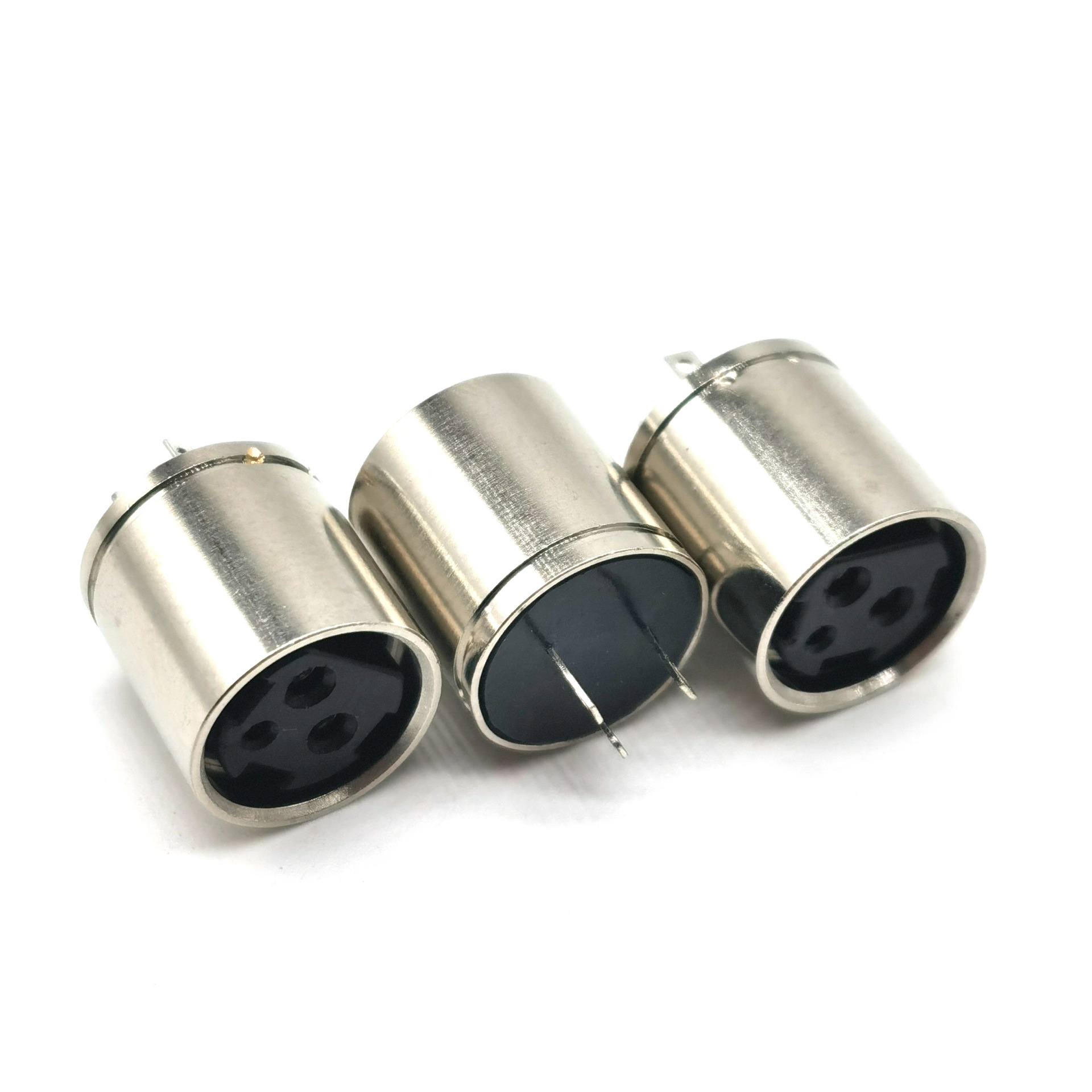 大DIN3PIN母座镀镍 电脑鼠标周边音视频S端子大DIN连接器