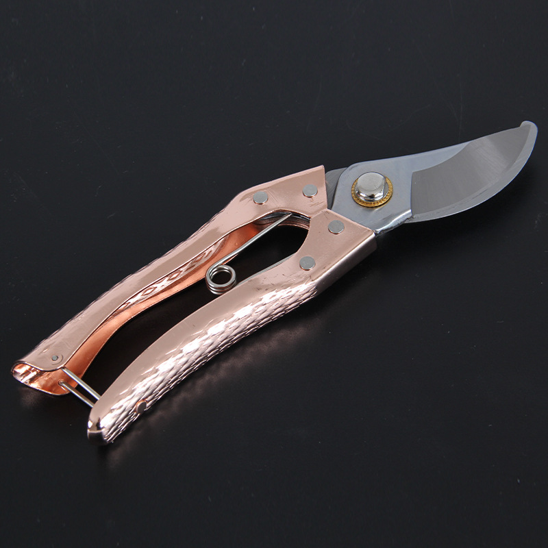 精点现货供应铜把园林剪刀果枝剪树枝花枝园艺工具 剪枝剪 修枝剪