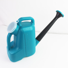 Plastic 5L sprinkler kettle with lid, watering kettle, removable nozzle, spray kettle, large capacity thickened spray kettle
