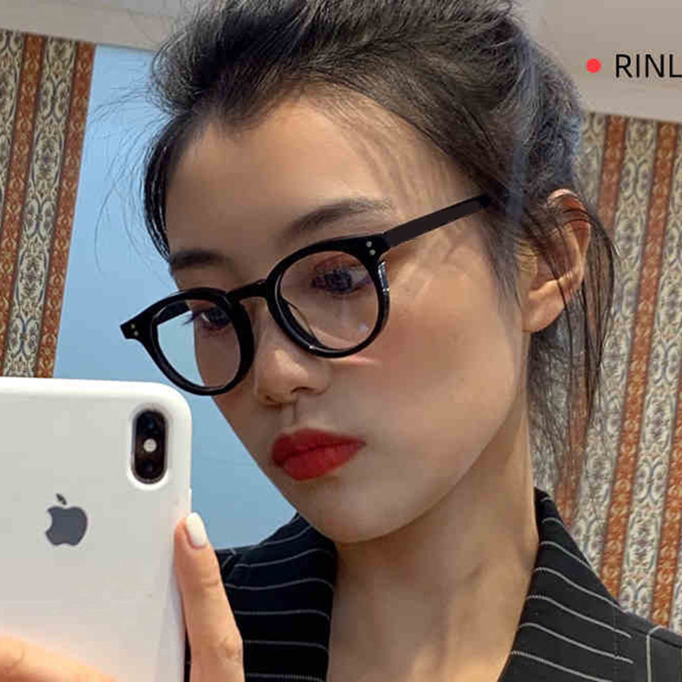 Black Frame Rice Nail Glasses Frame Internet Celebrity Small Frame Women's Korean Style TikTok Internet Celebrity Same Style Fashionable Plain 18016 Flat Mirror Black Frame Rice Nail Glasses Frame Internet Celebrity Small Frame Women's Korean Style TikTok Internet Celebrity Same Style Fashionable Plain 18016 Flat Mirror