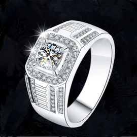 莫桑钻;铂金/PT项饰;莫桑钻项饰