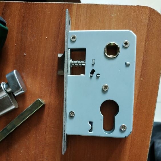 Indoor door wood door room door accessories small 50, large 50, 58 lock body, lock cylinder, lock tongue bedroom door lock old lock body