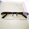 Crystal, fashionable glasses, glossy reading for elderly, lens, wholesale