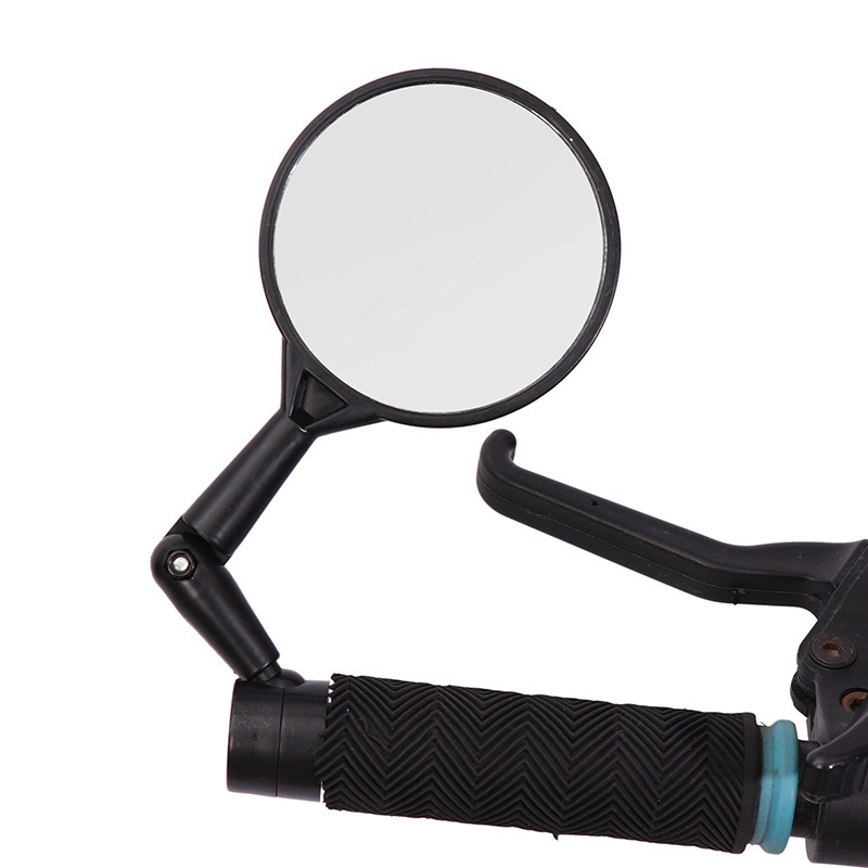 Fábrica de equipos de ciclismo transfronterizo bicicleta de montaña BLOQUE DE LA MANIJA reflector de gran angular HD bicicleta espejo retrovisor