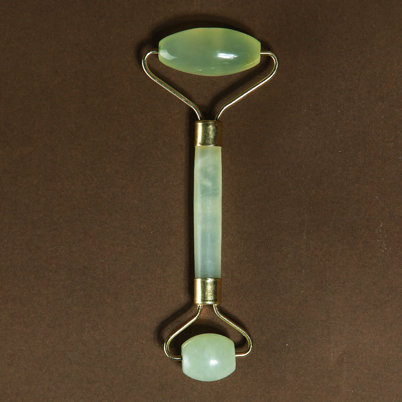 Hongxing fábrica Jade masajeador rodillo de belleza facial ojo cuello masaje palo Xiuyu belleza envase rodillo