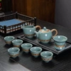 Bamboo teapot, set, gift box