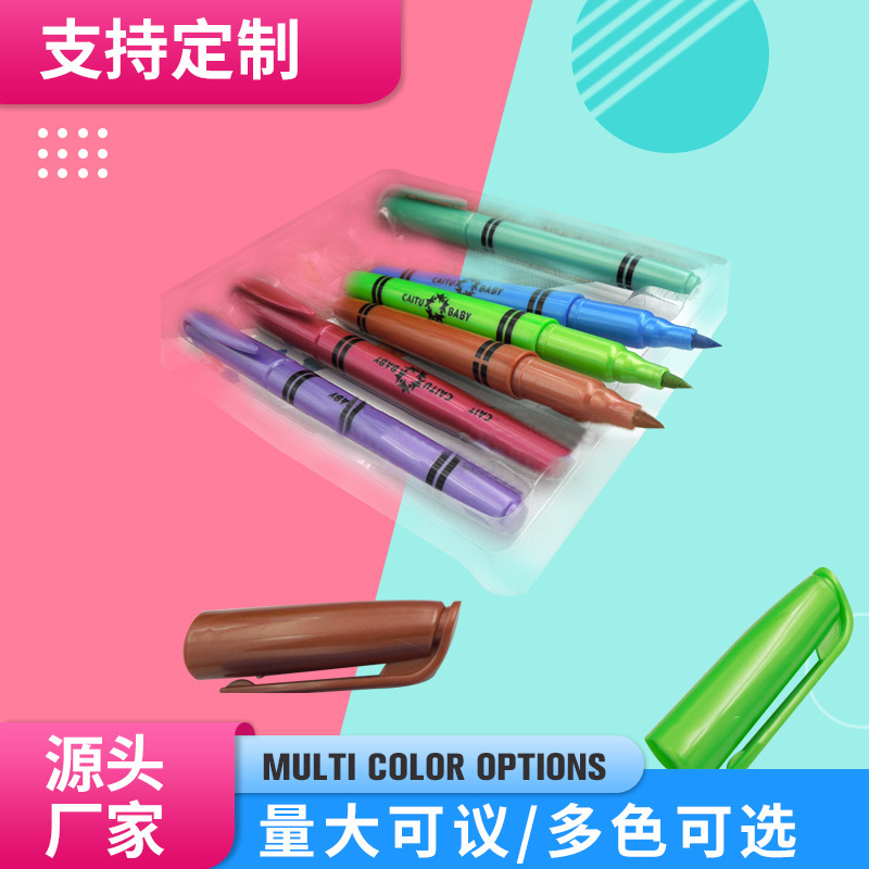 12-Color Metallic Watercolor Pen Set Custom Liquid Chalk Art Album Writing Pens Colored Paint Pens 12-Color Metallic Watercolor Pen Set Custom Liquid Chalk Art Album Writing Pens Colored Paint Pens