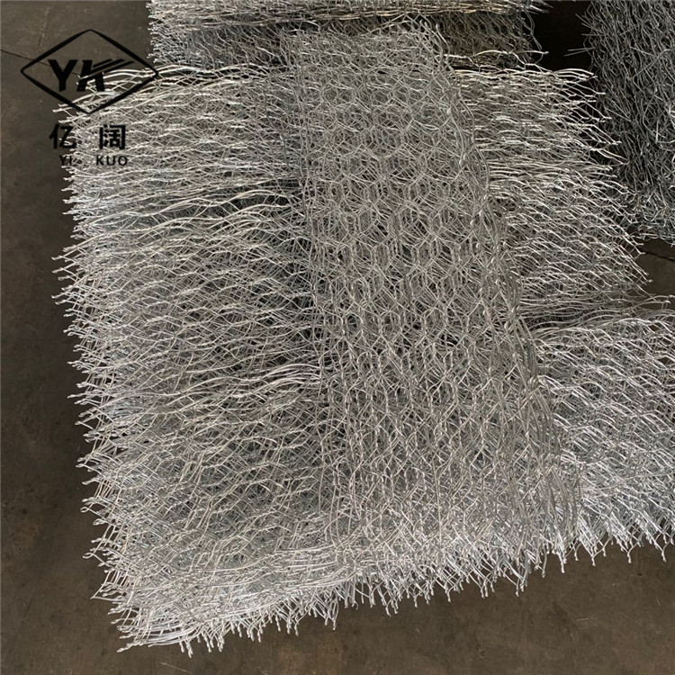 石笼网现货镀锌石笼网卷水利防洪格宾网堤坝镀锌亿阔