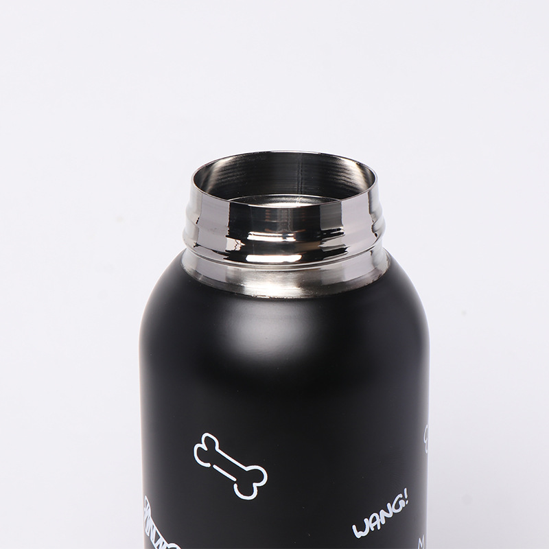 Lote directo de fábrica 2021 nueva taza de vacío de acero inoxidable 304 taza de vacío de negocios al por mayor logotipo impreso