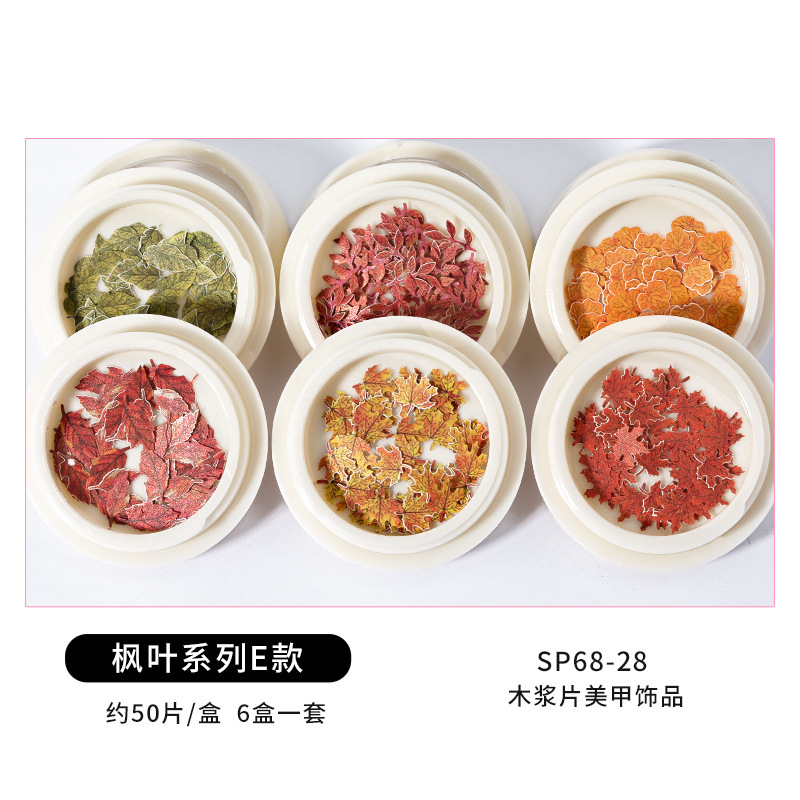 Conjunto de joyas de uñas populares transfronterizas nueva mariposa de uñas flor colorida flor seca lentejuelas desgaste joyería de uñas