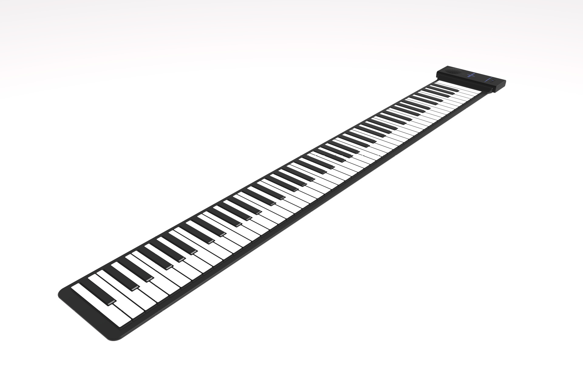 Rollo de mano piano 88 engrosamiento clave Edición Profesional con teclado externo plegable simulación práctica para adultos órgano electrónico portátil