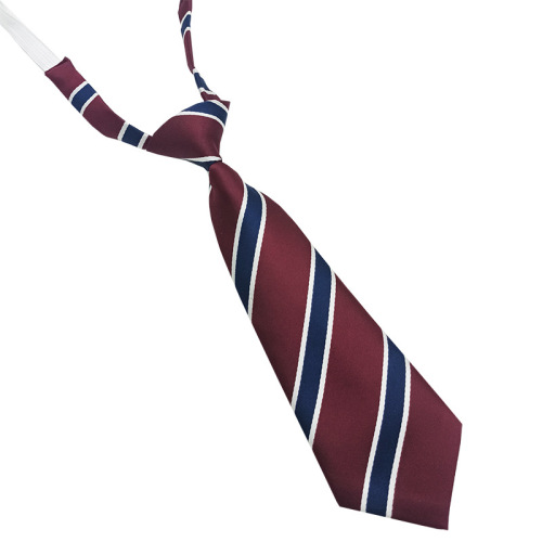 Kindergarten children and students lazy tie-free ins girls super short mini shirt uniform accessories