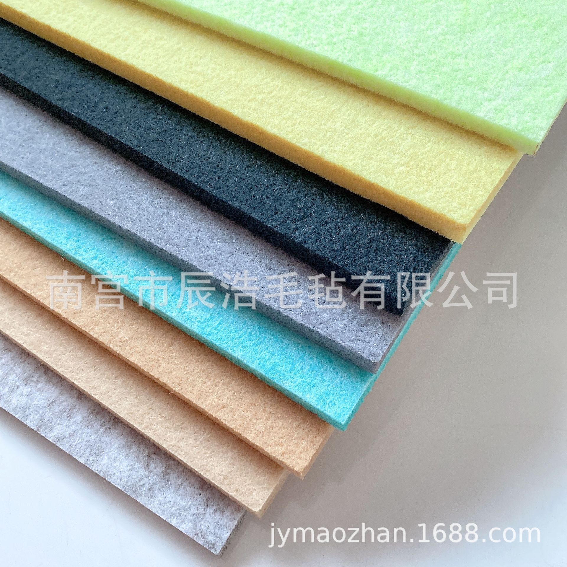 厂家直销幼儿园墙面装饰毛毡布 照片墙展示墙包装装饰毛毡背景布