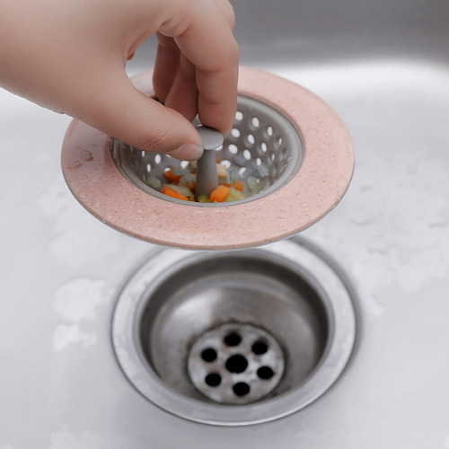 Silicone sink filter, kitchen sink, vegetable basin, sewer, insect-proof, universal draining net, anti-clogging artifact