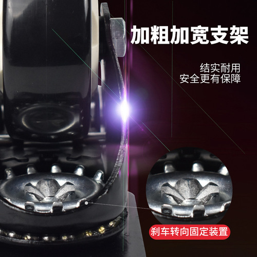 Casters 1.5 inches 2 inches 2.5 inches 3 inches universal wheels silent casters brake wheels directional wheels gold diamond wheels furniture wheels