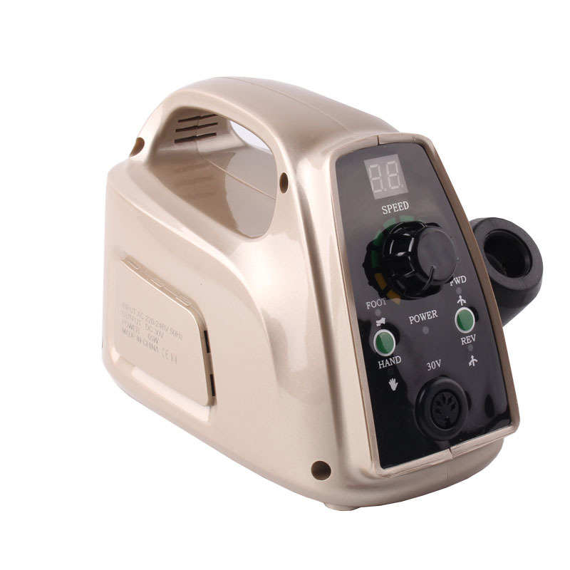 Amolador de uñas de alta calidad amolador de uñas 35000 rpm amolador de mano portátil con mango de alta gama