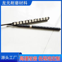 氧化铝陶瓷复合板马赛克陶瓷贴片板抗冲击三合一陶瓷橡胶衬板耐磨