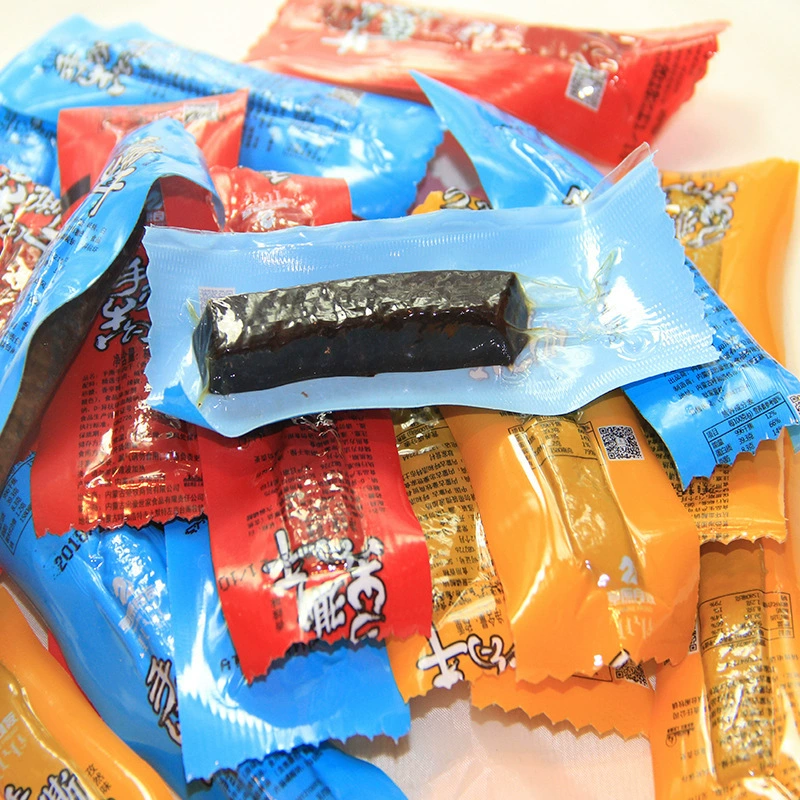 Говядина-джерки из Внутренней Монголии, 250 г * 2 упаковки, мясные снеки из пастбищ, оригинальный вкус, с кумином, ручной нарезки, сушёная на воздухе, 60% сухого содержания