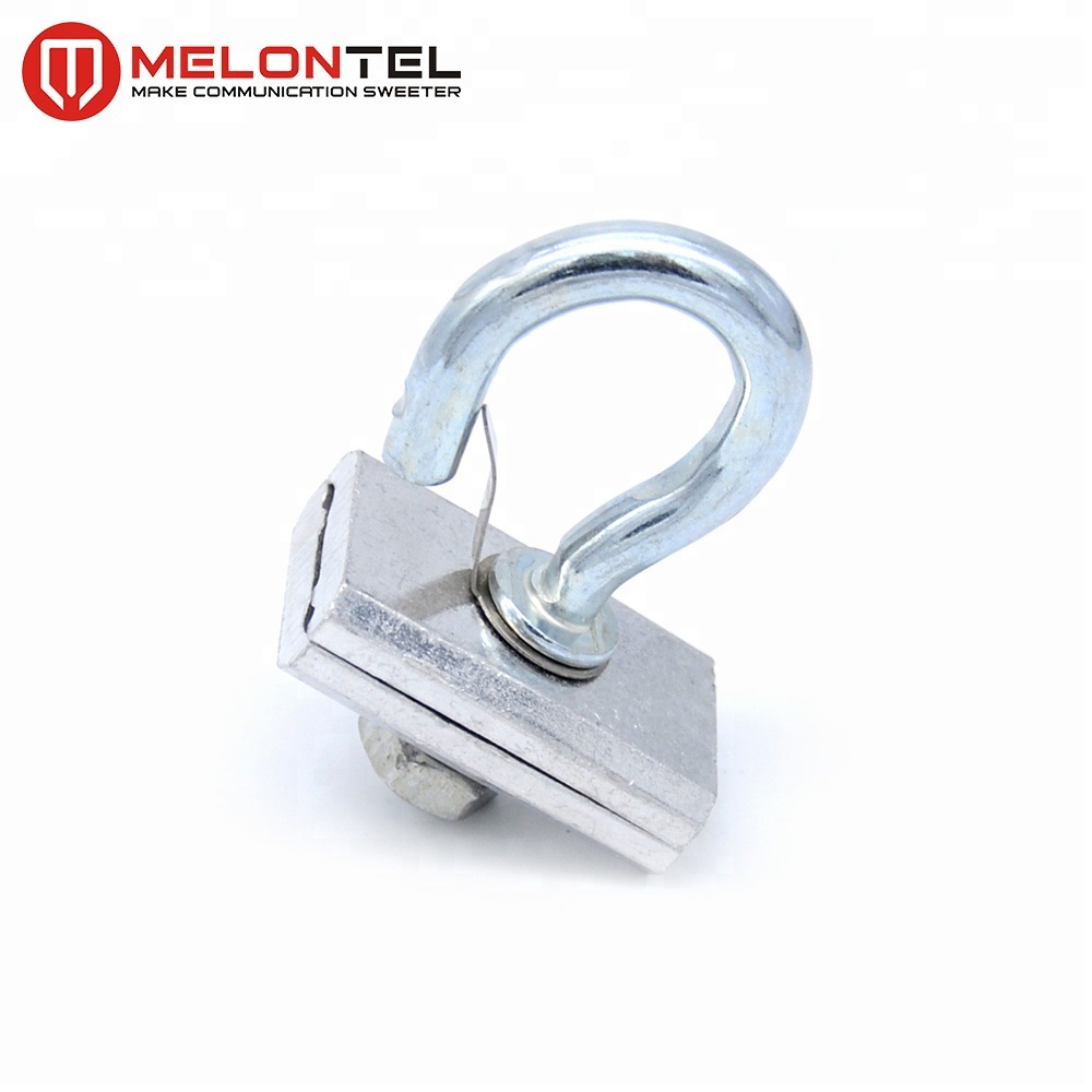MT-1701 厂家直销光缆固定达克罗冷镀锌热镀锌夹板拉钩
