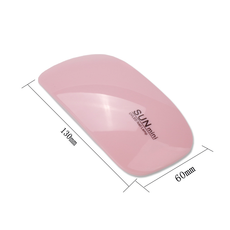 Nail Art ratón lámpara mini USB máquina de fototerapia esmalte de uñas pegamento secador LED portátil lámpara de fototerapia lámpara en stock