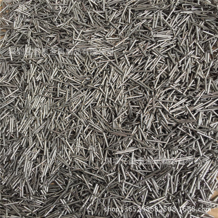 304不锈钢毛细针管微针切割 倒角 磨尖头表面处理加工