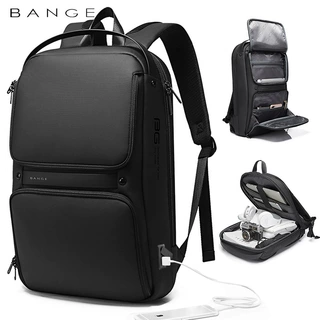 BANGE新款背包男士双肩包usb商务电脑休闲书包跨境backpack