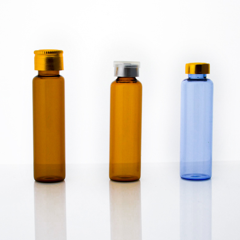 棕色管制口服液瓶茶色口服液玻璃瓶药监局备案企业2ml-50ml