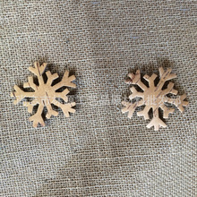 热卖优质田园乡村树皮型体 浪漫小雪花 植物工艺品 桦树皮批发
