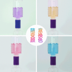 Children's simulation experiment tornado demonstrator technology small production water vortex connector scientific experiment toy