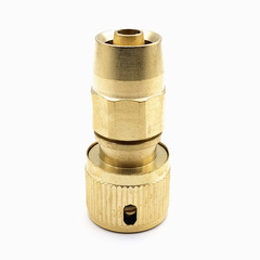 Factory direct sales all-copper telescopic water pipe joint latex pipe joint car wash water gun quick connector copper quick connector