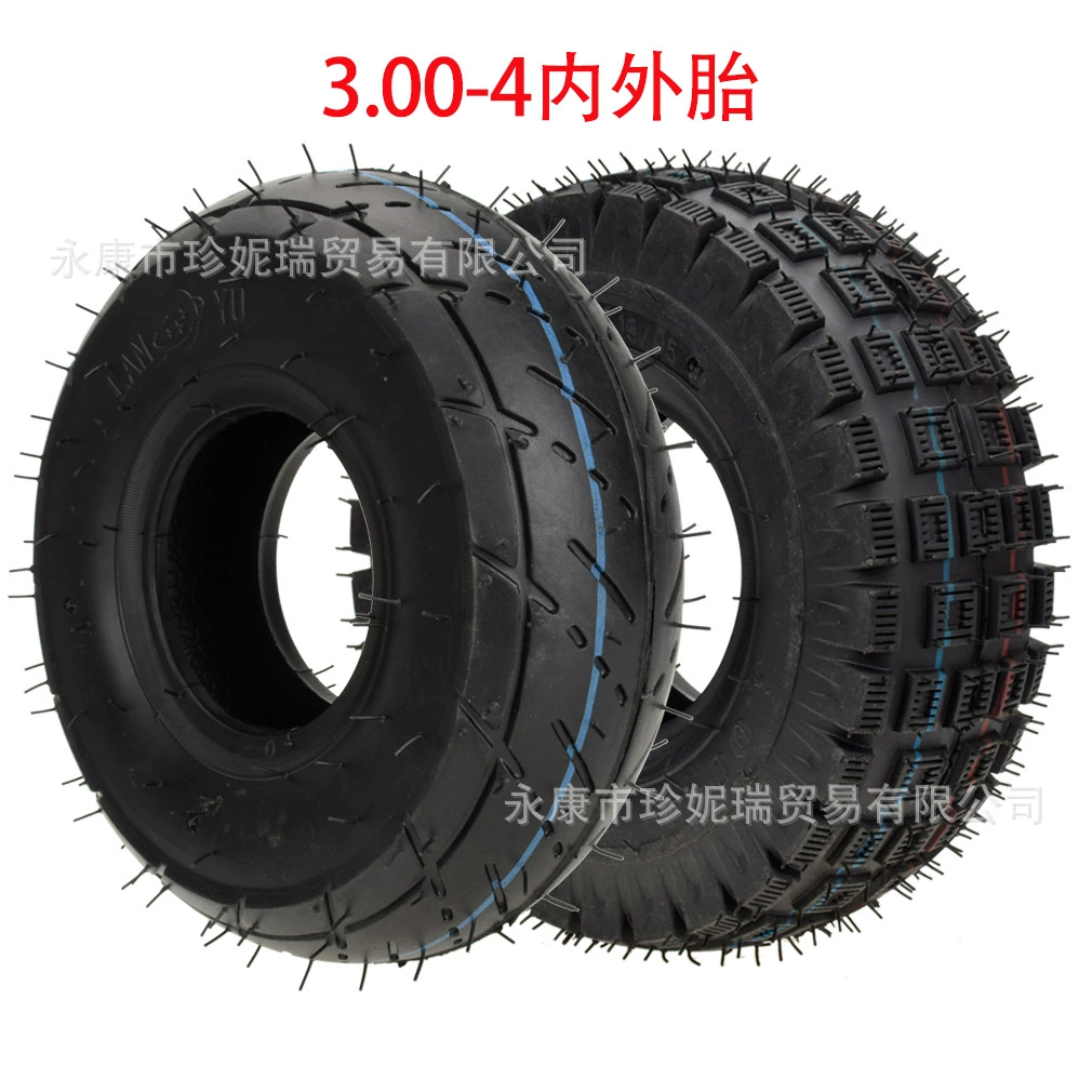 Мини-электрический скутер 3,00-4 дюйма подметальная тележка складская тележка 10X3,50-4 с внутренними и внешними шинами