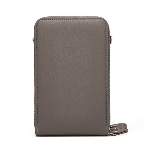 Cross-border new women's mobile phone bag: spacious shoulder/crossbody design, large-capacity coin purse, trendy multi-functional card holder—Model Y187