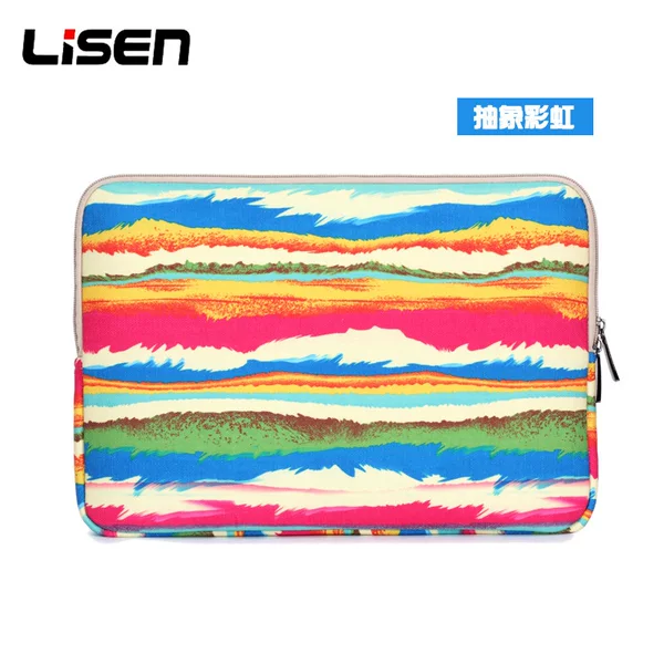 LISEN abstract rainbow notebook/tablet liner ipad/10/11/13/14/15 inch Apple