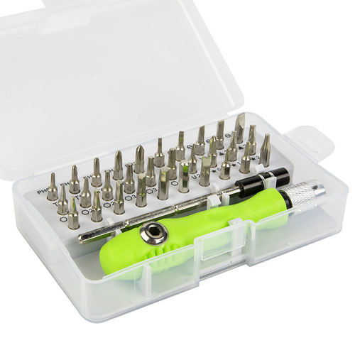 32-in-1 multifunctional manual screwdriver, mobile phone computer electronic product repair and disassembly tool set