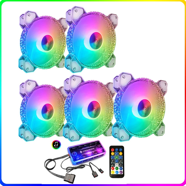 Air fan, music controller, 5 pieces