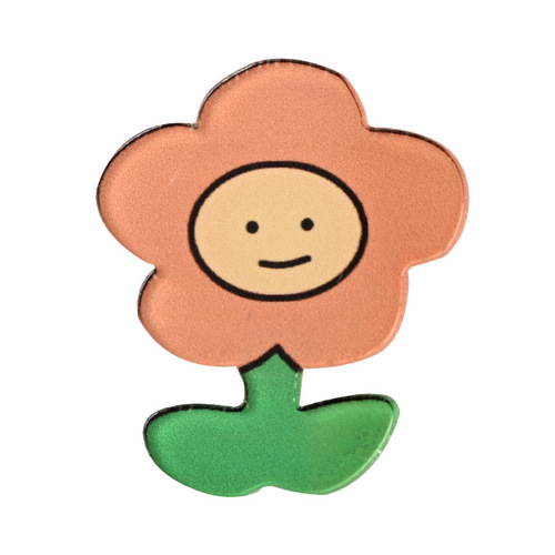 Ins style fashionable acrylic brooch student cute cartoon badge personalized bag decoration Japanese pin