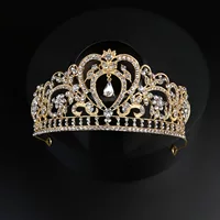 Свадебные серебряные хрустальные короны для девочек свадебные аксессуары для волос аксессуары для свадебных платьев Корона головной убор на день рождения в европейском стиле