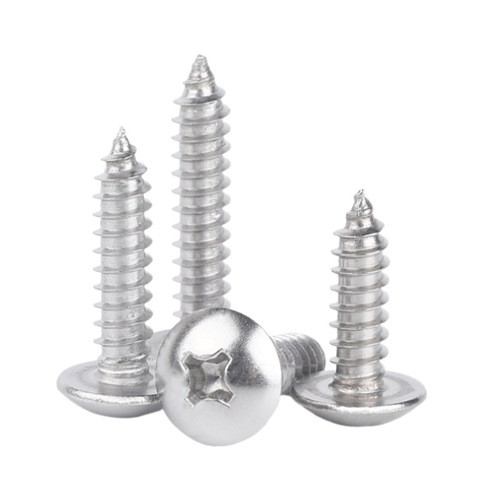 304/316 stainless steel large flat head self-tapping screws M3-M6 semi-circular umbrella head mushroom head TA cross recessed screws