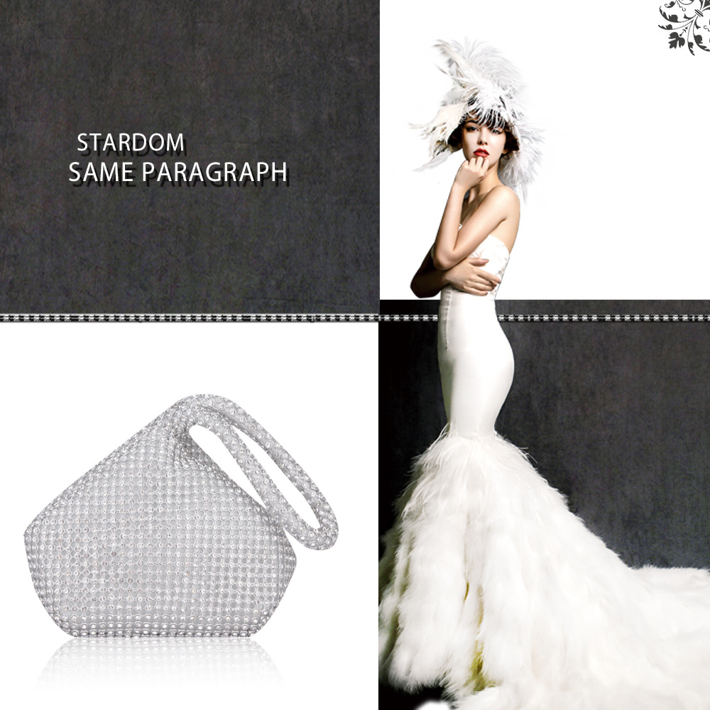 Vintage-Abendtasche aus dem Jahr 2026, dreieckig und rund, mit Diamanten besetzt, hochwertige Mini-Handtasche, tropfenförmige Clutch für Damen_voghion.com