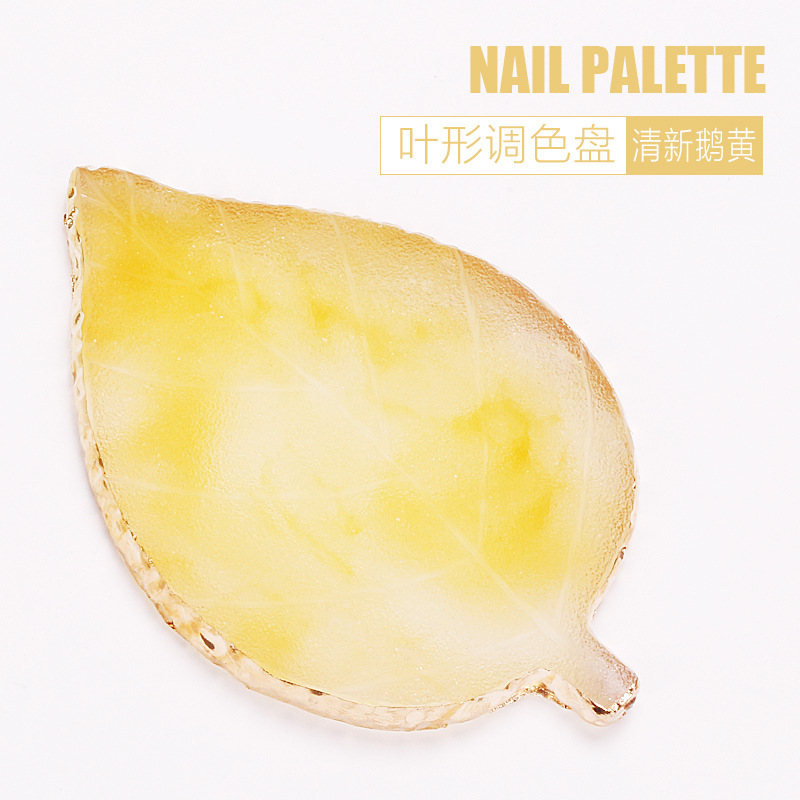 Hoja de uñas transfronteriza paleta resina ágata pieza de pintura de uñas color a juego pieza de uñas herramienta de tablero de exhibición