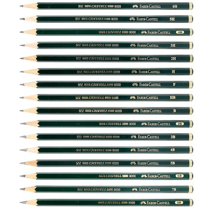 Alemán Faber-Jia 9000 bosquejo traje de lápiz estudiante de dibujo y pintura para principiantes