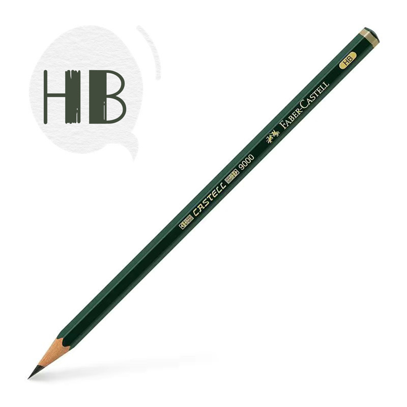 Alemán Faber-Jia 9000 bosquejo traje de lápiz estudiante de dibujo y pintura para principiantes