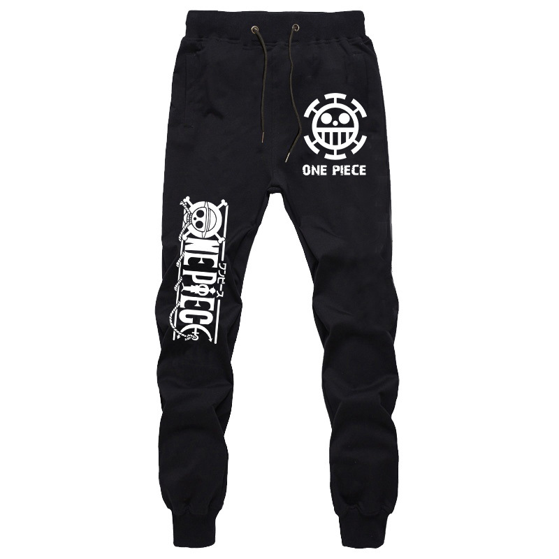 One Piece Sports Pants Trafalgar Garlow Flying White Beard Couple Casual Pants Animation Around Spring and Autumn